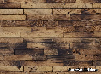 PANNEAU DÉCORATIF CHÊNE MONK - Oak wall tiles _ CarréSol Éditions