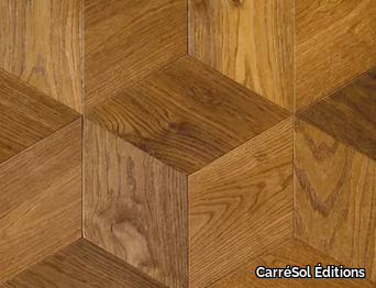 PALLADIO CHÊNE SEMI-MASSIF BROWN FUMÉ - Oak parquet _ CarréSol Éditions