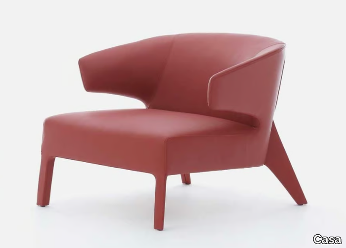 GAVELLO - Easy chair with armrests _ Casa