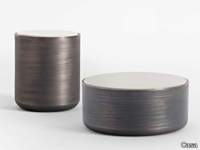 FILICUDI - Round metal coffee table _ Casa