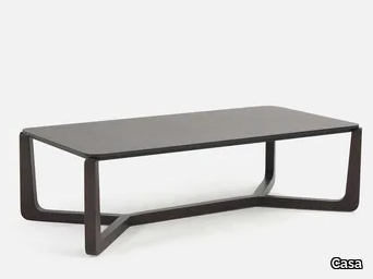 PLATI - Rectangular wooden coffee table _ Casa