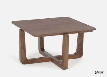 PLATI - Square wooden coffee table _ Casa