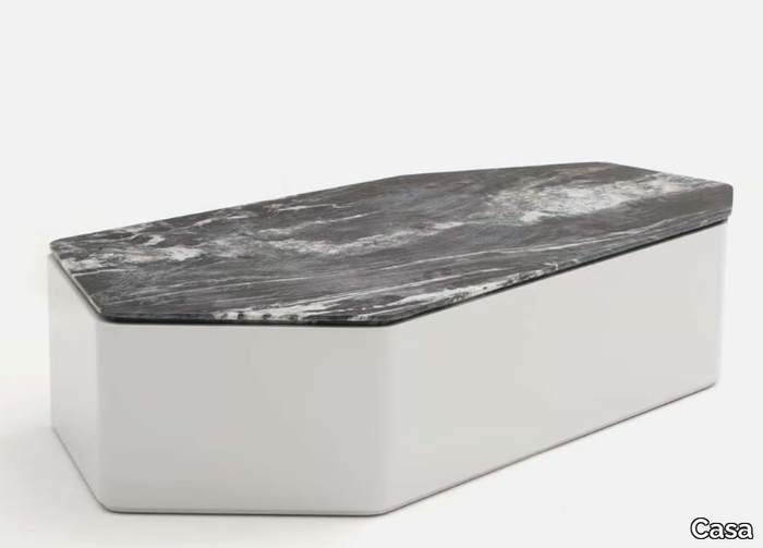 TERRABIANCA - Marble coffee table _ Casa