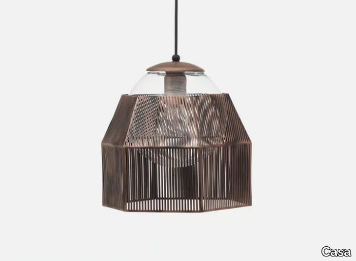 VEIL - Bronze pendant lamp _ Casa