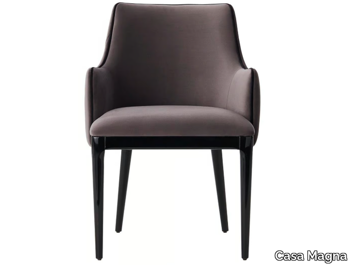DUMAS - Fabric chair with armrests _ Casa Magna