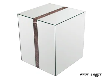 LEGADO - Square mirrored glass coffee table _ Casa Magna