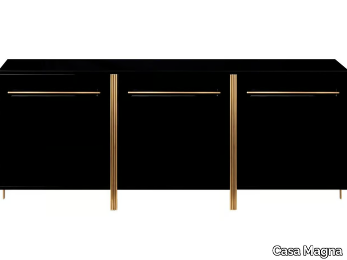 VERSAGA - Wooden sideboard with doors _ Casa Magna