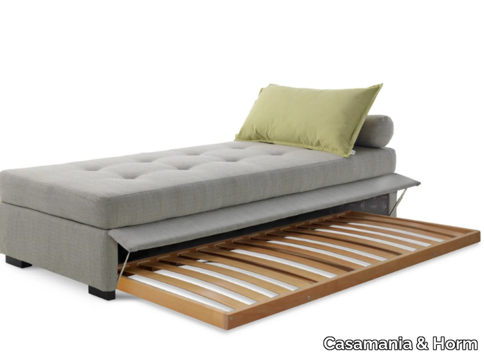 FIGI ISOLA ESTRAIBILE - Upholstered fabric day bed with removable cover _ Casamania & Horm