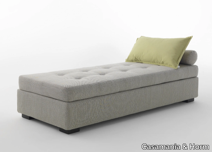 FIGI ISOLA - Upholstered fabric day bed with removable cover _ Casamania & Horm