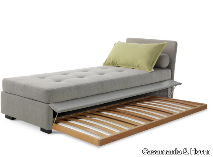 FIGI ISOLINO ESTRAIBILE - Upholstered fabric day bed with removable cover _ Casamania & Horm