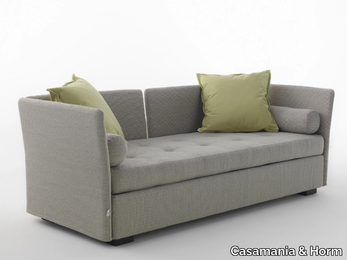 FIGI ISOLOTTO - Fabric sofa bed with removable cover _ Casamania & Horm