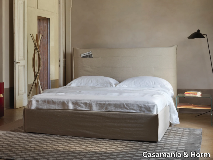 TASCA - Storage bed with storage headboard _ Casamania & Horm