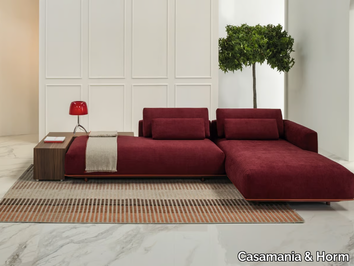 BILLIE - Sectional sofa with removable cover _ Casamania & Horm