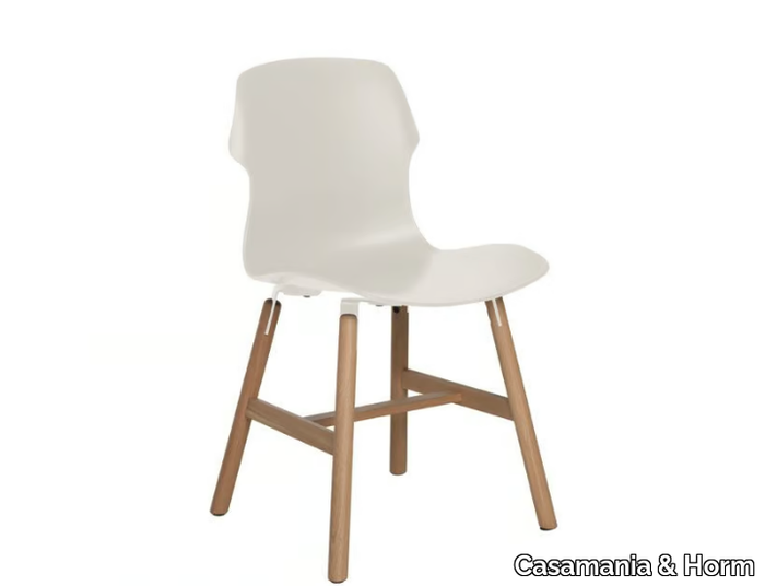 STEREO WOOD POLYPROPYLENE - Polypropylene chair _ Casamania & Horm