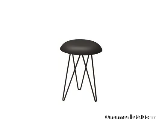 MEDUSE - Round metal high side table _ Casamania & Horm