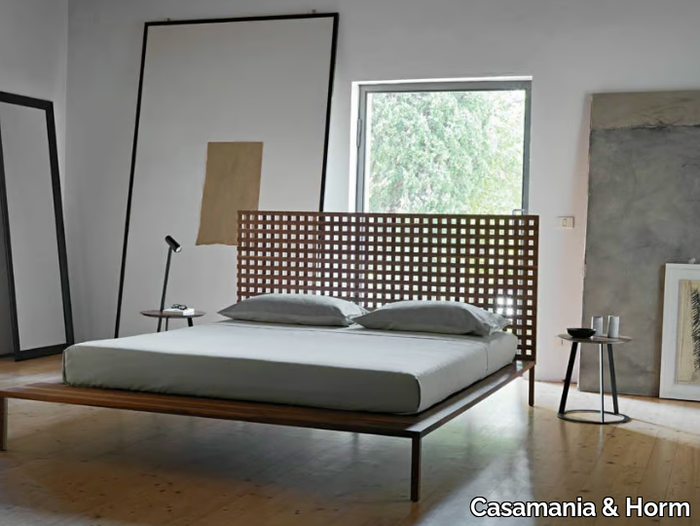 TWINE - Wood double bed _ Casamania & Horm