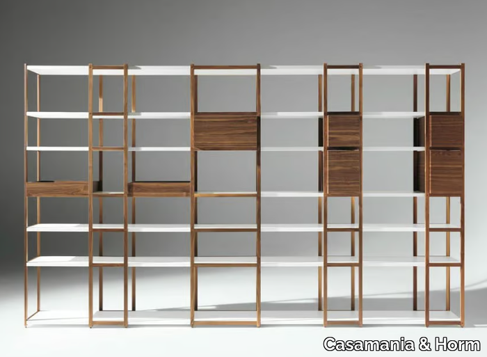 '93-'08 - Modular wooden bookcase _ Casamania & Horm