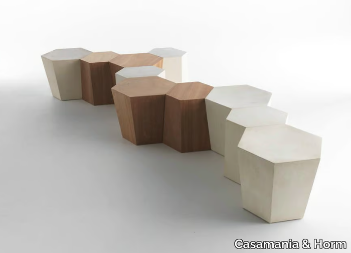 HEXAGON WOOD - Stool / coffee table _ Casamania & Horm