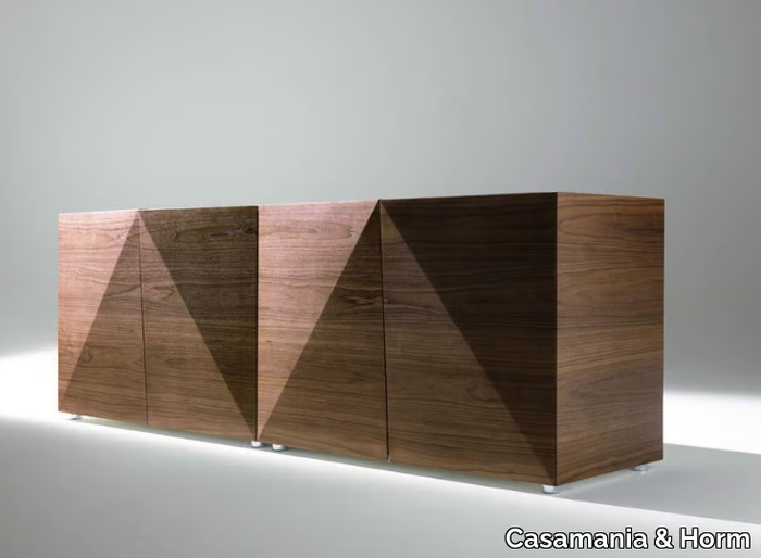 NOT RIDDLED - Walnut sideboard with doors _ Casamania & Horm