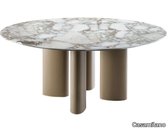 ARNE - Round marble table _ Casamilano