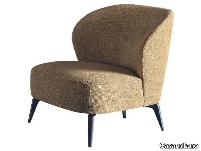 DHORA SLIM - Fabric armchair _ Casamilano