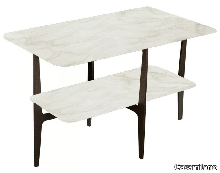 DUPRÉ - Rectangular marble coffee table _ Casamilano