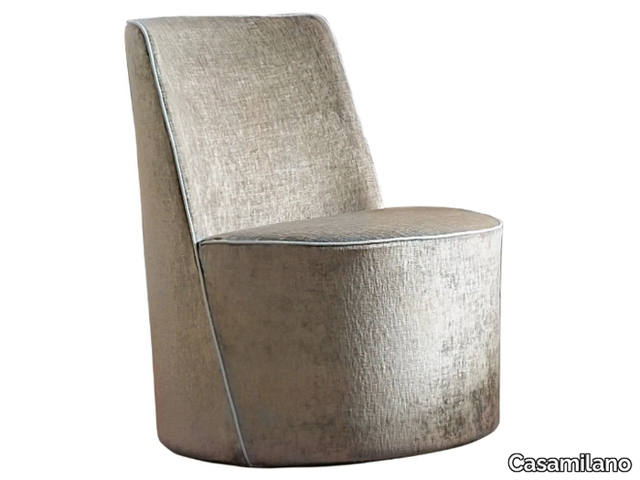 LEA - Fabric easy chair with removable cover _ Casamilano