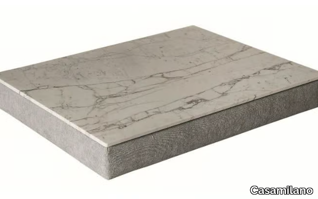 PILLOPIPE EVO - Rectangular marble coffee table _ Casamilano