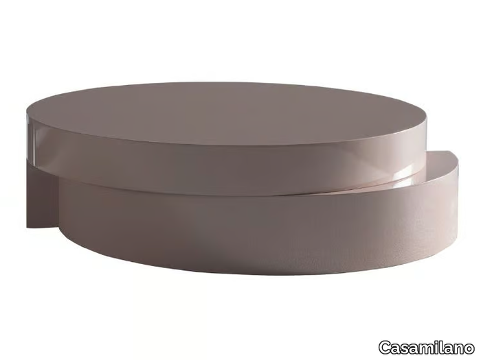 TITO - Low round MDF coffee table _ Casamilano