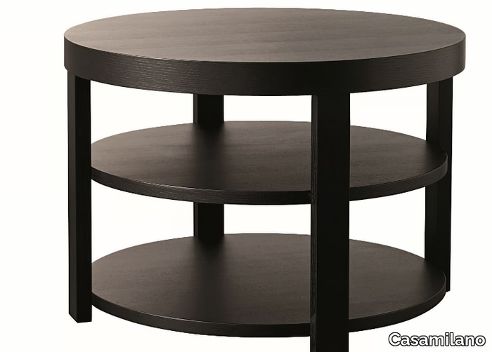 BERLINO - Round wooden coffee table _ Casamilano