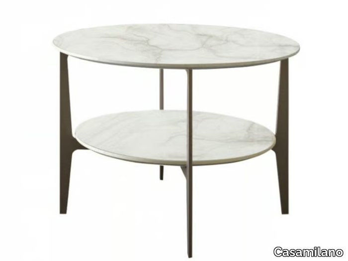 DUPRÉ - Round marble coffee table _ Casamilano