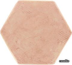 11.75 x 11.75 Sealed Hexagon - Super Saltillo Round Edges Floor Tile