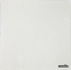 8x8 White Flour - Barcelona Cement Solid Floor Tile