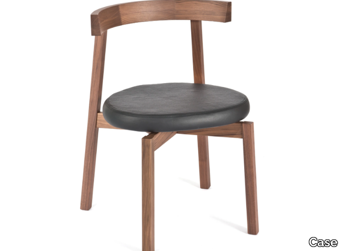 OKI-NAMI - Walnut chair _ Case