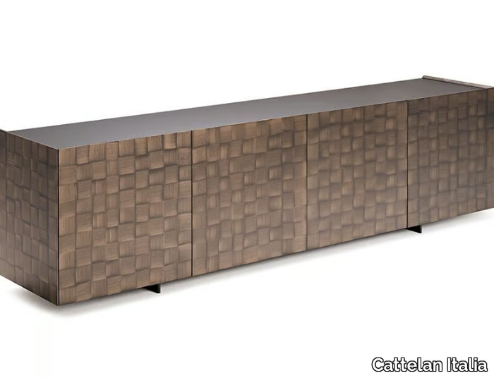 ARIZIONA CROSSING - Wooden sideboard with doors _ Cattelan Italia