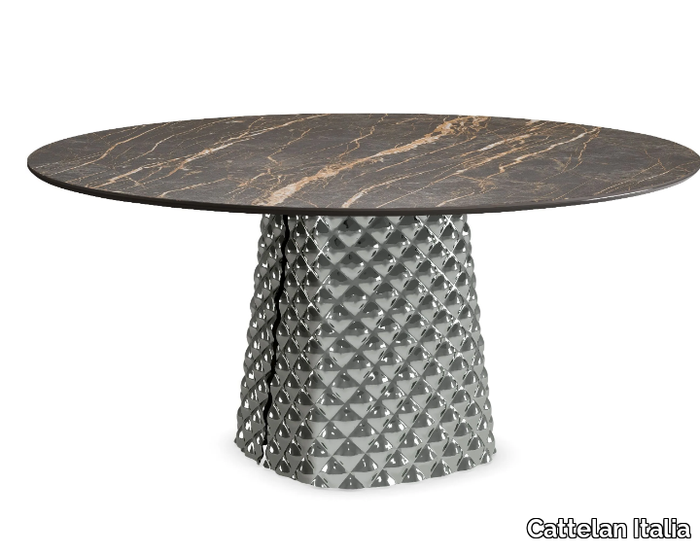 ATRIUM KERAMIK ROUND - Round ceramic table _ Cattelan Italia