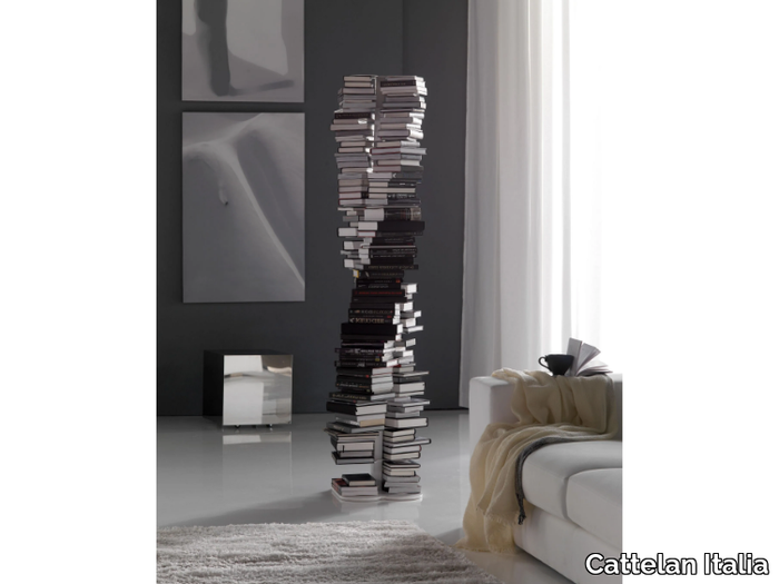 DNA - Open steel bookcase _ Cattelan Italia