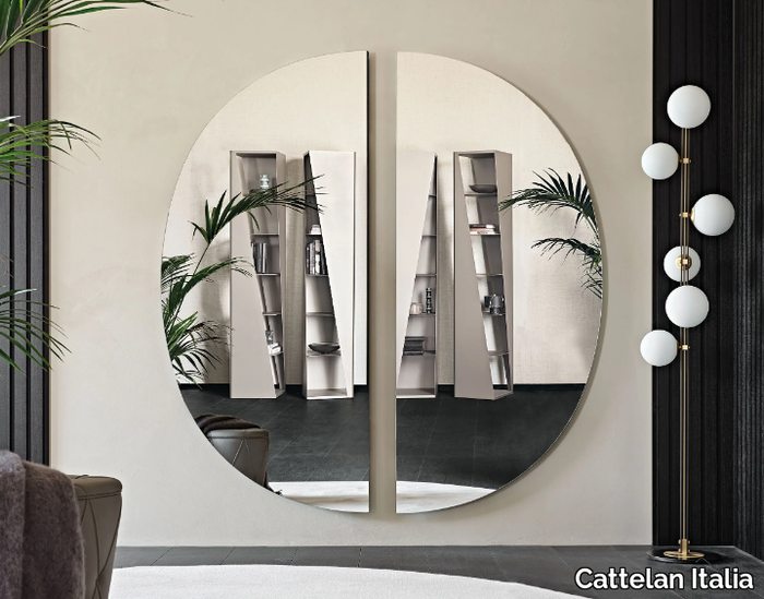 DAY - Wall-mounted mirror _ Cattelan Italia