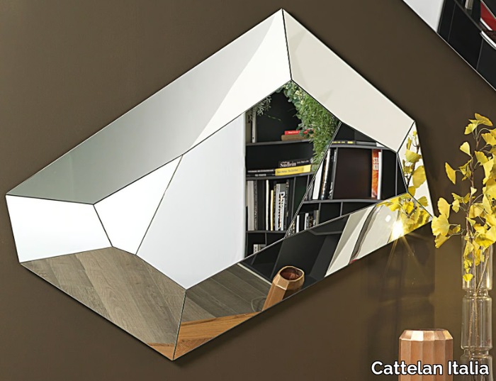 DIAMOND - Wall-mounted mirror _ Cattelan Italia