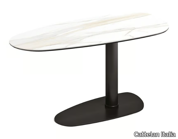 IPANEMA KERAMIK - Ceramic table _ Cattelan Italia