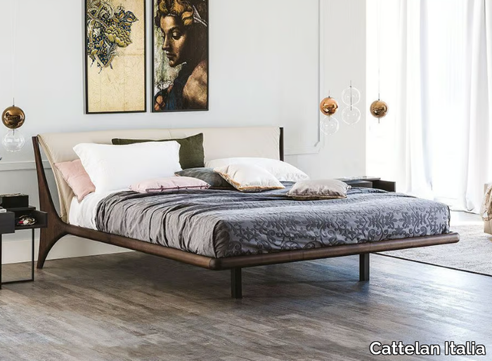 NELSON - Wooden double bed _ Cattelan Italia