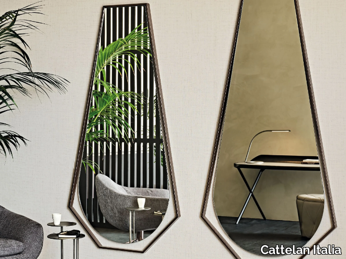 SAUTERN - Wall-mounted framed mirror _ Cattelan Italia