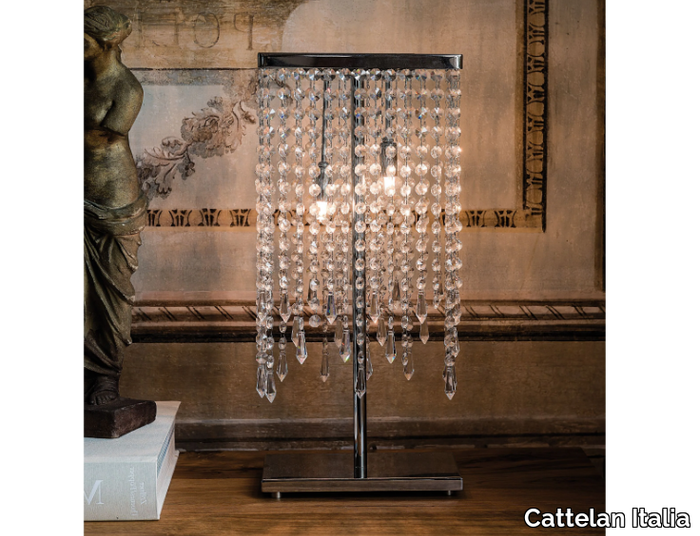 VENEZIA - Table lamp with crystals _ Cattelan Italia