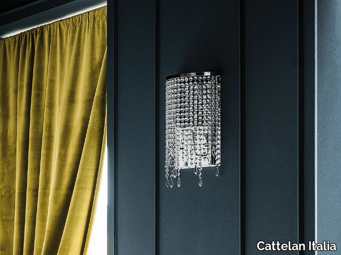 VENEZIA - Wall light with crystals _ Cattelan Italia