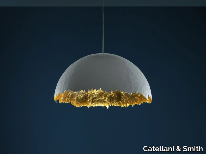 POSTKRISI 49 - LED glass-fibre pendant lamp _ Catellani & Smith