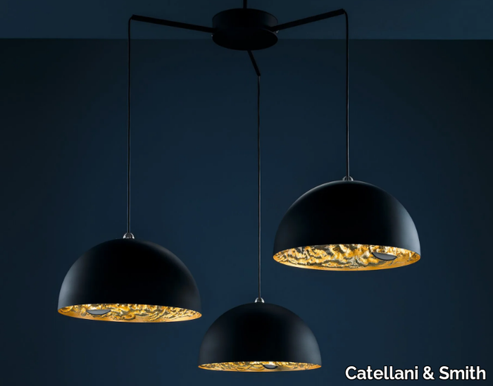 STCHU-MOON 02 - LED aluminium pendant lamp _ Catellani & Smith