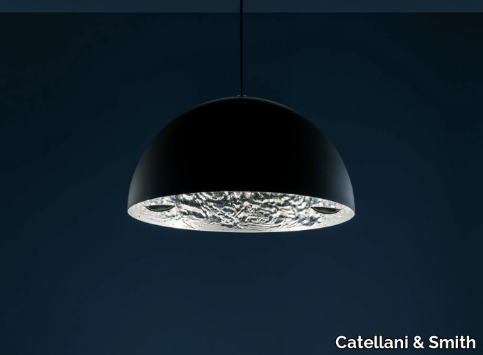 STCHU-MOON 02 - LED aluminium pendant lamp _ Catellani & Smith