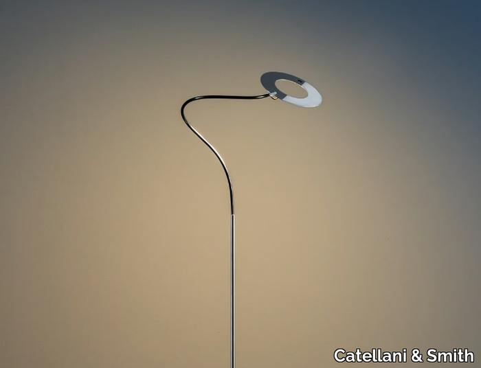 GIULIETTA - LED adjustable metal floor lamp _ Catellani & Smith