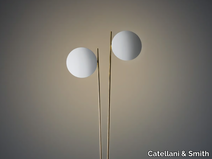 LEDERAM F2 - LED aluminium floor lamp _ Catellani & Smith