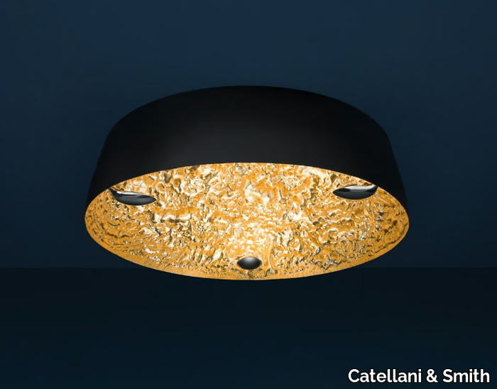 STCHU-MOON SR - LED aluminium ceiling lamp _ Catellani & Smith